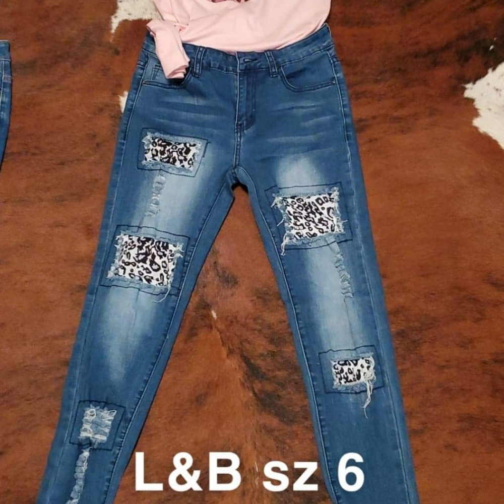 L& B Jean's sz 6